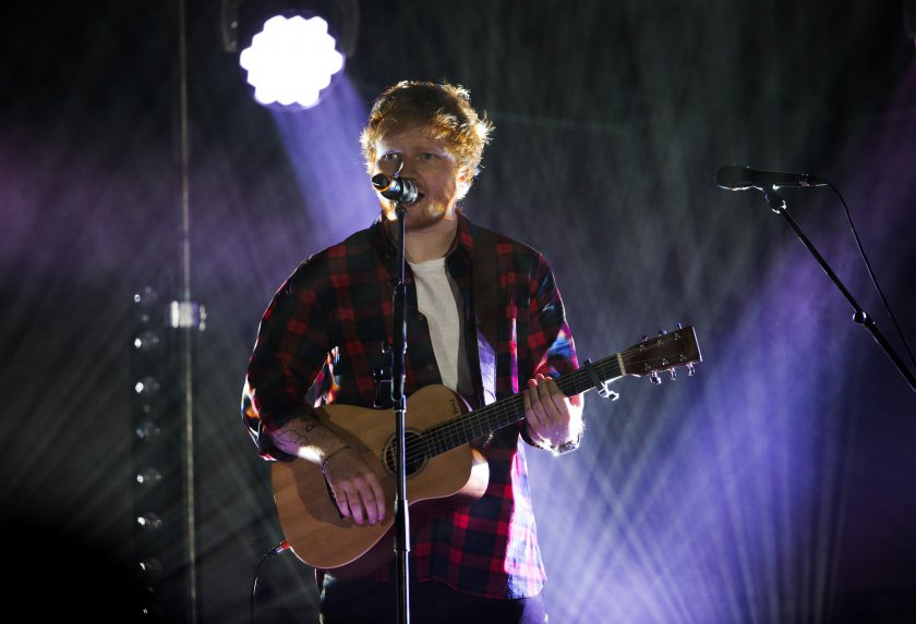 Singer Ed Sheeran performs at the 2014 Wango Tango concert at StubHub Center in Carson, California May 10, 2014. u00e2u20acu201d Reuters pic