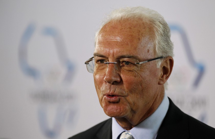 Franz Beckenbauer was provisionally banned from any football-related activity for 90 days on June 13, 2014. u00e2u20acu201d Reuters pic