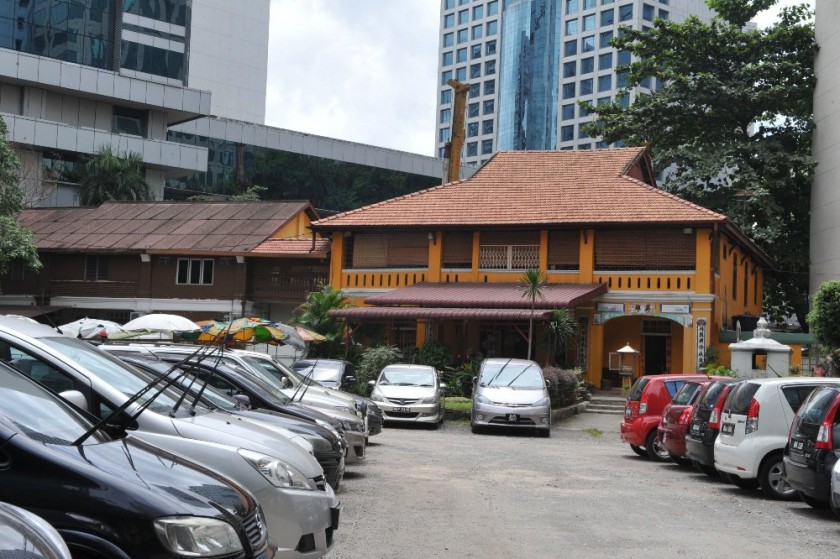 The temple located in the Jalan Ceylon carpark where Hussain Najadi was murder place. u00e2u20acu201d Picture by Saw Siow Feng