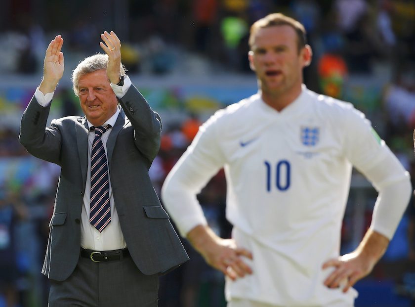 Englandu00e2u20acu2122s coach Roy Hodgson (left) applauds next to Wayne Rooney at the end of their 2014 World Cup Group D match against Costa Rica at the Mineirao stadium in Belo Horizonte June 24, 2014. u00e2u20acu201d Reuters pic