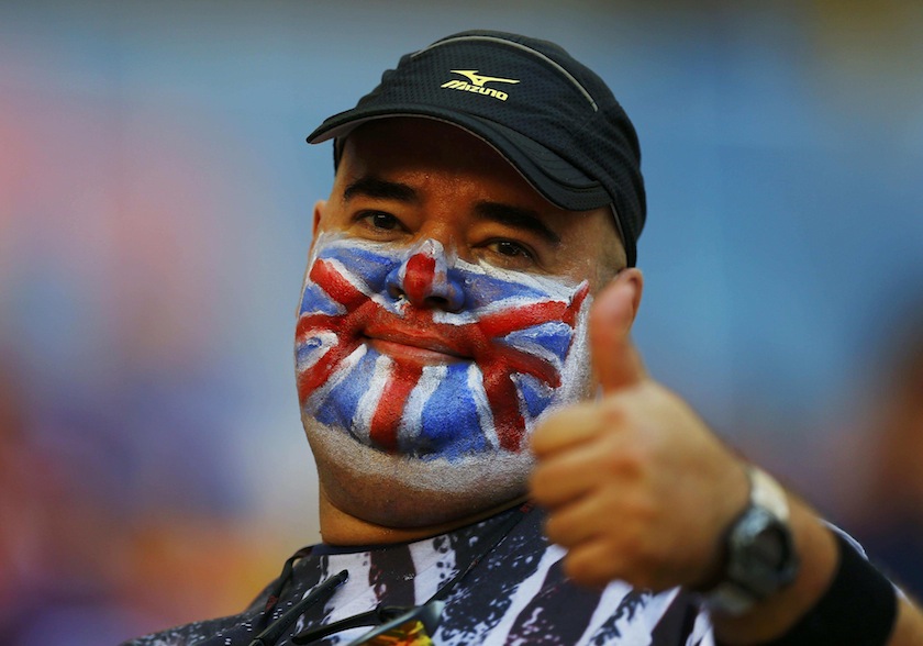 A fan of England waits for the start of their 2014 World Cup Group D match against Italy at the Amazonia arena in Manaus June 15, 2014.u00c2u00a0u00e2u20acu201d Reuters pic