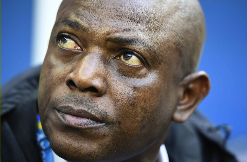 Nigeria's coach Stephen Keshi looks on before the start of their 2014 World Cup round of 16 game against France at the Brasilia national stadium in Brasilia July 1, 2014.u00c2u00a0u00e2u20acu201du00c2u00a0Reuters pic