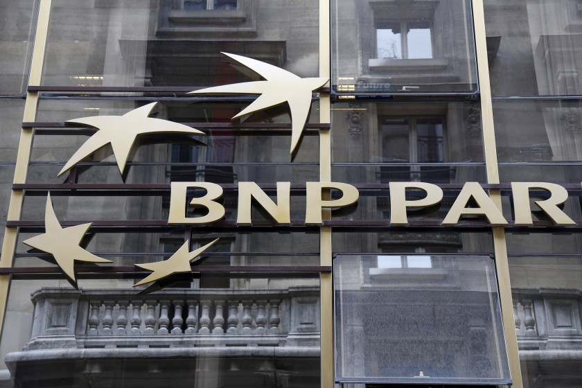 The logo of BNP Paribas is seen on the banku00e2u20acu2122s building in Paris, May 30, 2014. u00e2u20acu201d Reuters pic