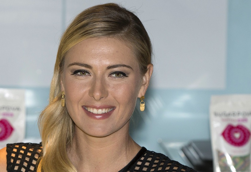 Russia's tennis player Maria Sharapova poses for photographers at a photo call to promote her Sugarpova candy range in London June 19, 2014.u00c2u00a0u00e2u20acu201d Reuters pic