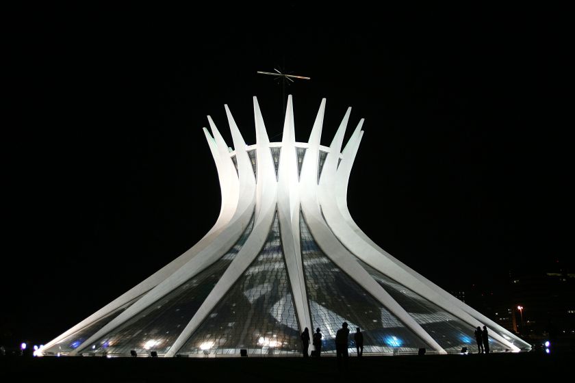 Metropolitan Cathedral of Brasilia u00e2u20acu201d AFP