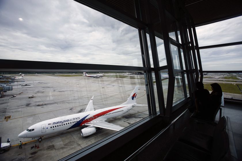 A Malaysia Airlines Boeing 737-800 aircraft parks on tarmac of Kuala Lumpur International Airport outside Kuala Lumpur June 14, 2014. u00e2u20acu201d Reuters pic 