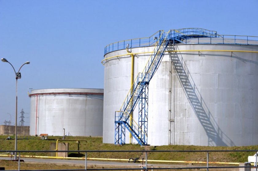 Storage tank of the Total refinery are picture on March 4, 2013 in Donges, France. u00e2u20acu201d AFP pic
