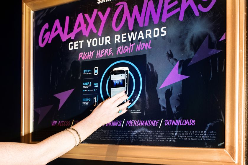 Samsung's Galaxy Owner's experience offers fans exclusive, instant rewards at more than 40 AEG-affiliated venues in the US. u00e2u20acu201d Picture by Business Wire