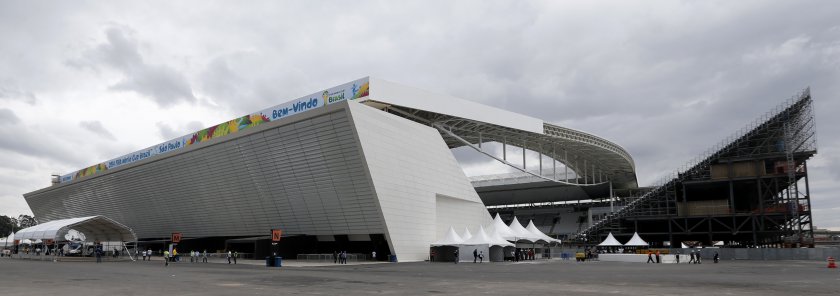 A general view is seen of the u00e2u20acu02dcItaqueraou00e2u20acu2122, the Corinthians arena, in the Sao Paulo district of Itaquera, June 1, 2014. The stadium will host the opening match of the 2014 World Cup. u00e2u20acu201d Reuters pic
