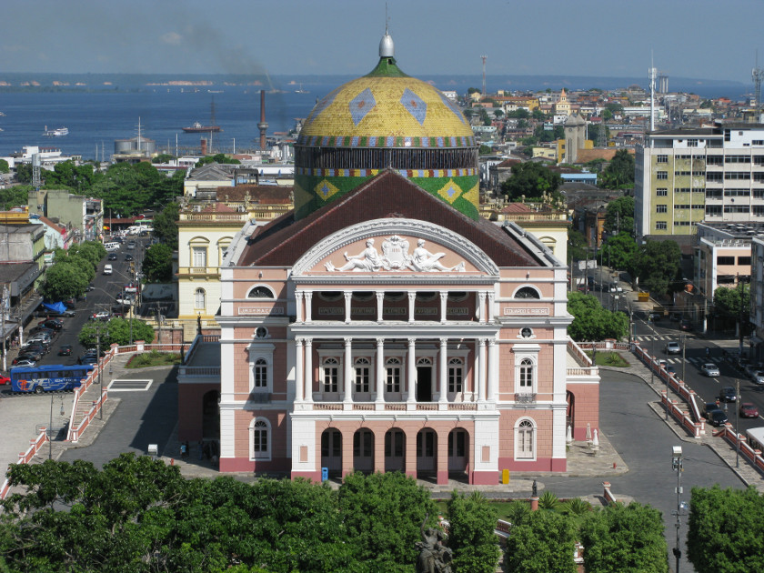 The Amazon Theatre, Manaus.