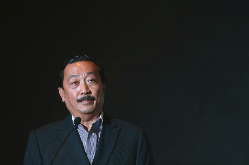 Vincent Tan, the founder of the Berjaya Group, speaks during the launch of the 7-Eleven Malaysia Holdings Bhd prospectus inside a hotel in Kuala Lumpur in this May 8, 2014 file photo. u00e2u20acu201d Reuters pic