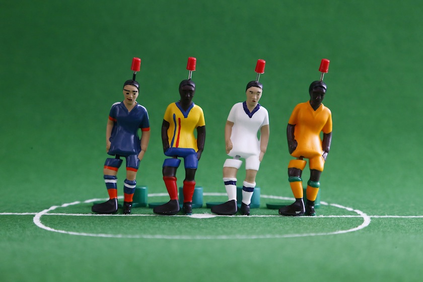 Figures for the table game 'Tipp Kick' are pictured at the manufacturing site of Edwin Mieg Ohg in Villingen-Schwenningen, near Freiburg, June 12, 2014. u00e2u20acu201d Reuters pic