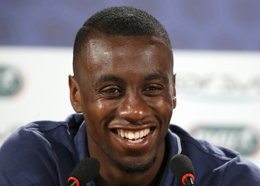 Blaise Matuidi originally from Angola is expected to be a key performer for the French team in their match again Germany tomorrow, July 3, 2014. u00e2u20acu201d Reuters pic
