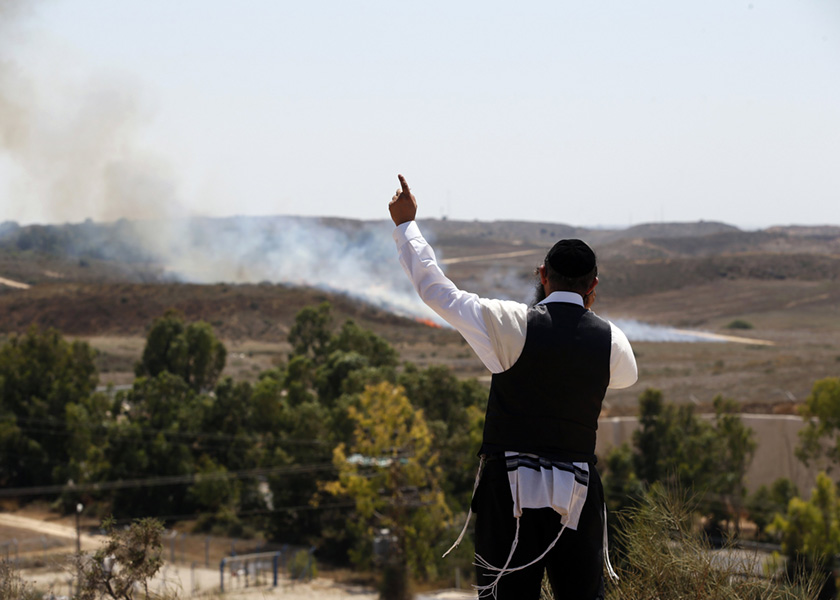 Israeli PM has decided to escalate hostilities in an effort to curb Hamas activities in Palestine, July 9, 2014. u00e2u20acu201d Reuters pic