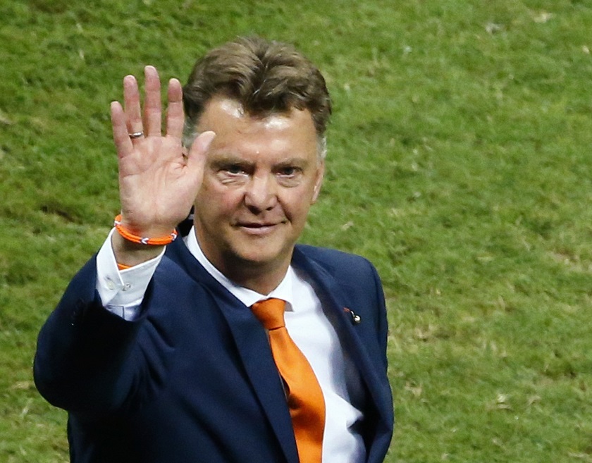 Netherlands coach Louis van Gaal gestures after his teamu00e2u20acu2122s 2014 World Cup quarter-finals against Costa Rica at the Fonte Nova arena in Salvador July 6, 2014. u00e2u20acu201d Reuters pic