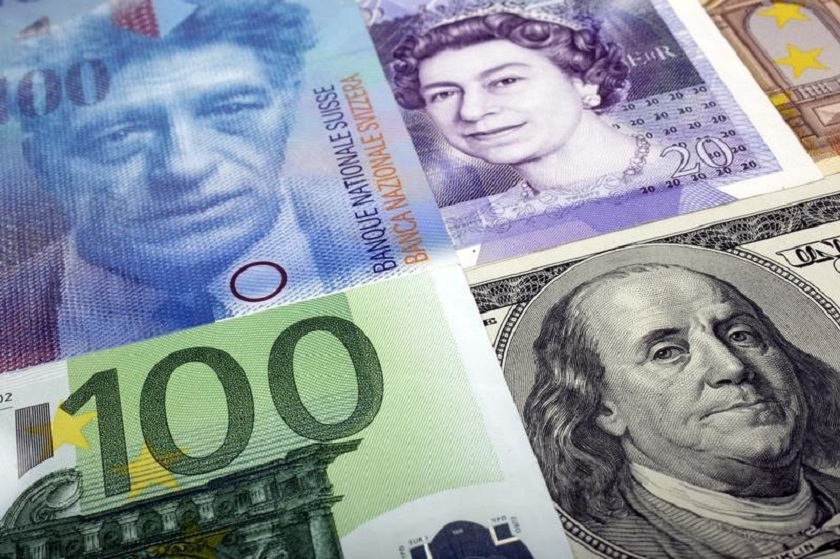 A picture illustration of US dollar, Swiss Franc, British pound and Euro bank notes, taken in Warsaw January 26, 2011. u00e2u20acu201d Reuters pic