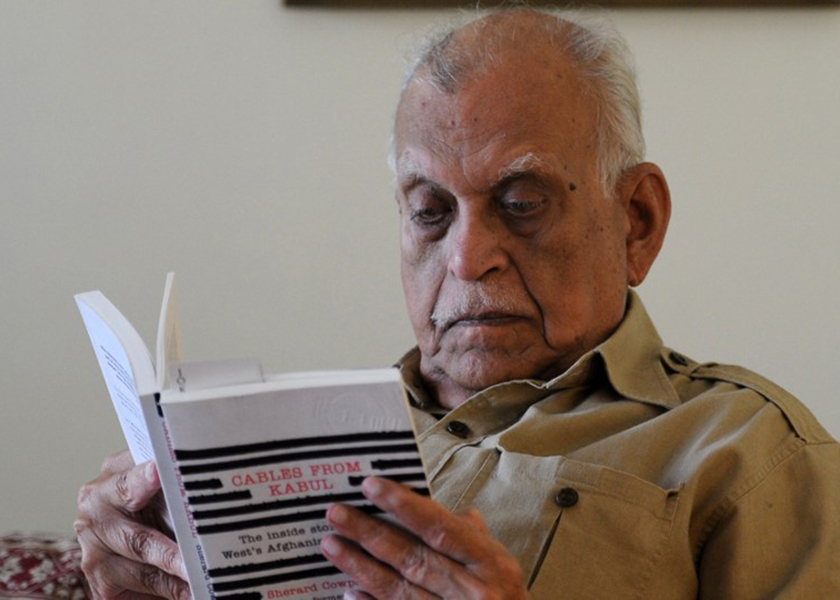 Jamil Ahmad, the author of an acclaimed collection of short stories about life in Pakistan's tribal badlands, has died after a long illness, his family said, July 24, 2014. u00e2u20acu201d AFP pic
