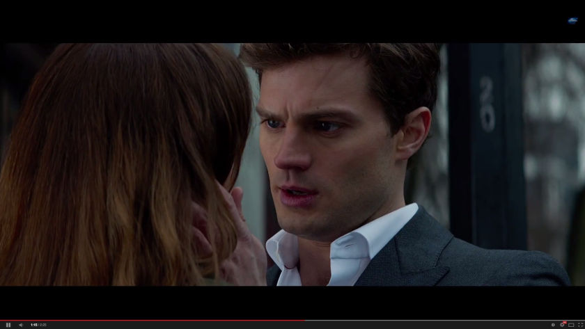 The first trailer for 'Fifty Shades of Grey' has been watched over 36 million times on YouTube. u00e2u20acu201d u00c2u00a92014 YouTube, LLC