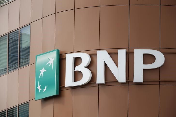 The logo of BNP Paribas is seen on top of the banku00e2u20acu2122s building in Fontenay-sous-Bois, eastern Paris, May 30, 2014. u00e2u20acu201d Reuters pic