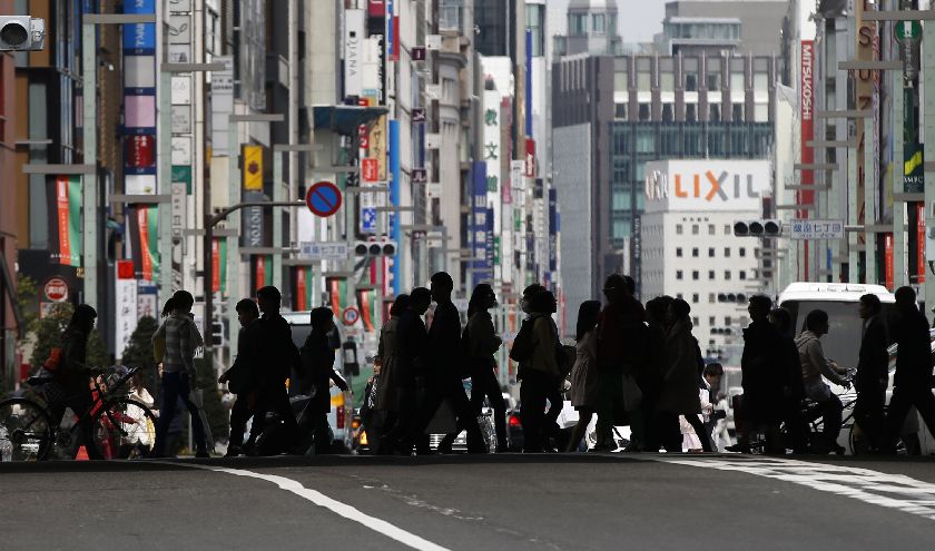 The Ginza shopping district in Tokyo, largest of the top 10 ‘mega cities’. — Reuters file pic