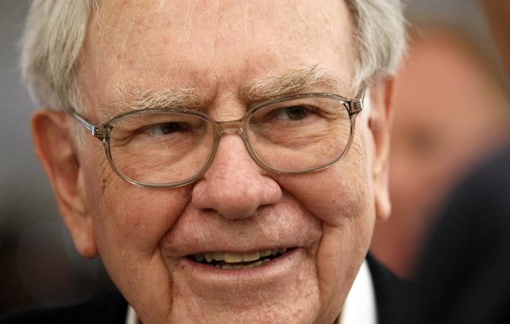 Berkshire Hathaway CEO Warren Buffett in Omaha, Nebraska, May 4, 2014 Reuters