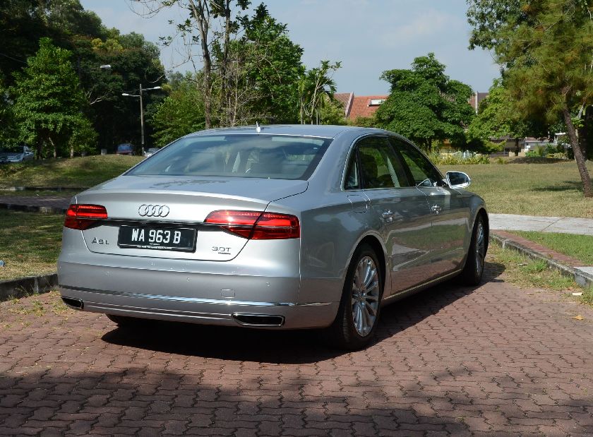 The suffix ‘L’ depicting a long-wheelbase vehicle, affording legroom to pamper.