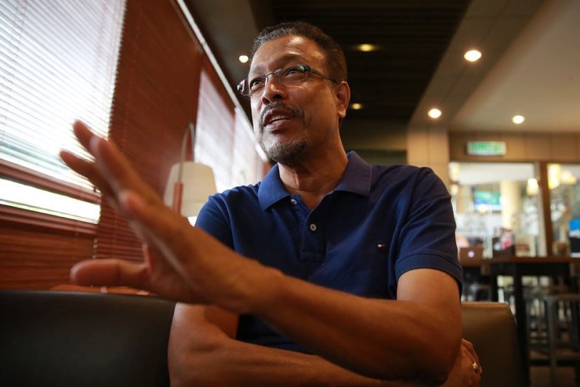 Maseu executive secretary Mohd Jabbarullah Abd Kadir says MAS going bankrupt would push crucial talent to leave the company, such as engineers, pilots and cabin crew.  u00e2u20acu201d Picture by Saw Siow Feng