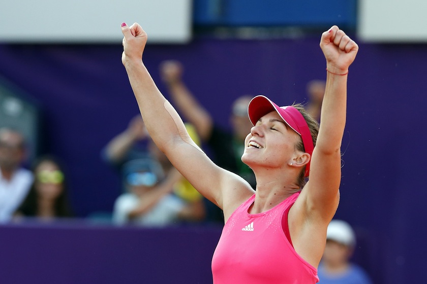 Simona Halep of Romania celebrates defeating Roberta Vinci of Italy in their women's singles final match of BRD Bucharest Open international tennis tournament in Bucharest July 13, 2014.u00c2u00a0u00e2u20acu201d Reuters pic