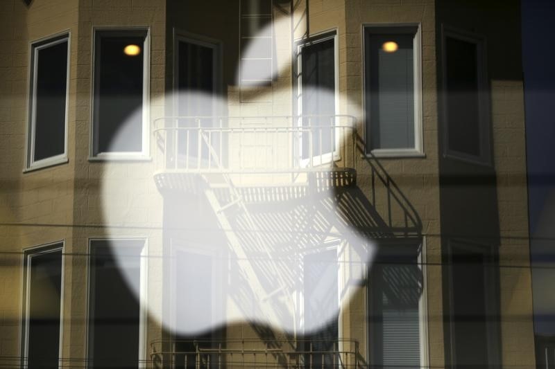 The Apple logo is pictured at a retail store in the Marina neighbourhood in San Francisco, California April 23, 2014. u00e2u20acu201d Reuters pic