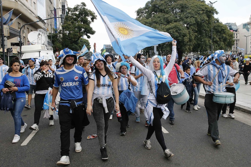 Argentina's fans wait for the start of the 2014 World Cup final match in Brazil between Germany and Argentina, at a public square viewing area in Buenos Aires, July 14, 2014.u00c2u00a0u00e2u20acu201du00c2u00a0Reuters pic