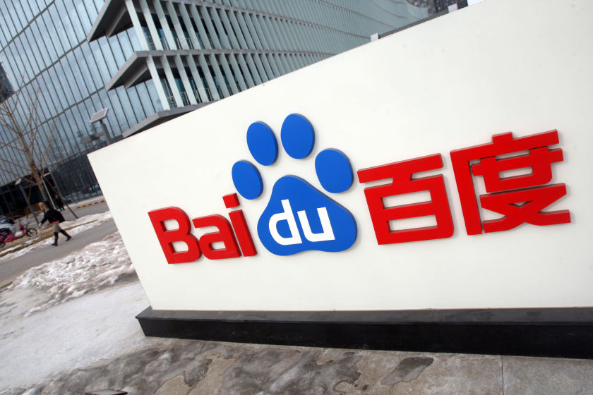 Baidu is working on an autonomous car. u00e2u20acu201d AFP picn