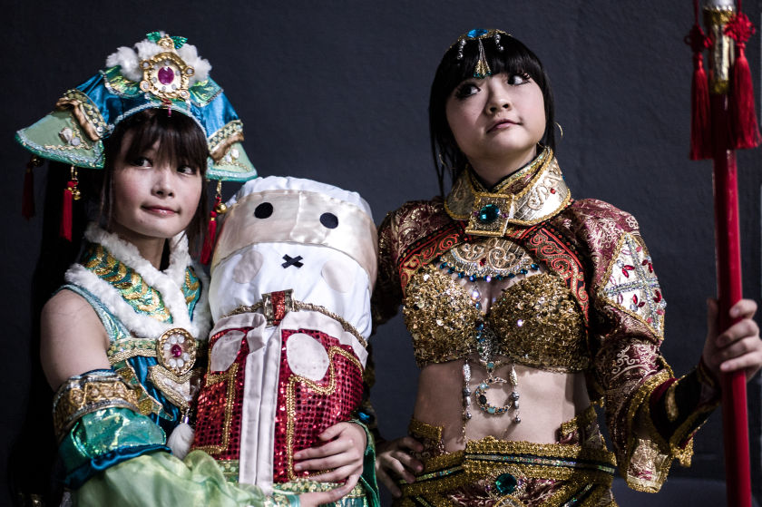 Cosplay fans at the 16th Ani-Com and Games exhibition in Hong Kong on July 25, 2014. — AFP pic