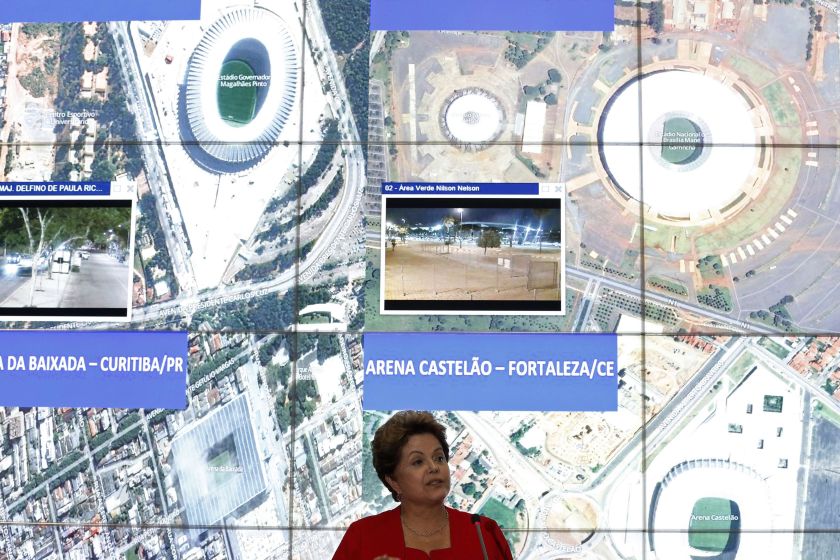 Brazil's President Dilma Rousseff speaks during a news conference to present the balance of the 2014 World Cup in Brasilia, July 14, 2014. u00e2u20acu201d Reuters pic