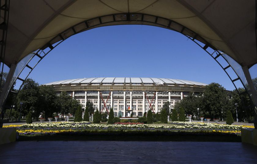 A general view of the Luzhniki Stadium is seen in Moscow July 14, 2014. Russia will host the 2018 World Cup in 12 stadiums in 11 cities, with Games being played at two stadiums in Moscow. u00e2u20acu201d Reuters pic