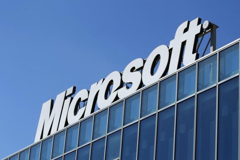 The Microsoft logo is seen at their offices in Bucharest March 20, 2013. u00e2u20acu201d Reuters pic