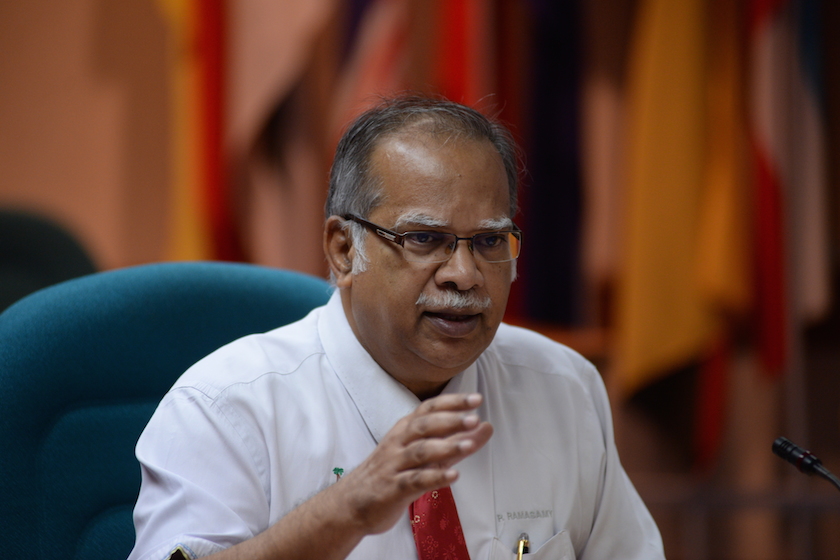 Penang Deputy Chief Minister II Prof P. Ramasamy. u00e2u20acu201d Picture by K.E. Ooi