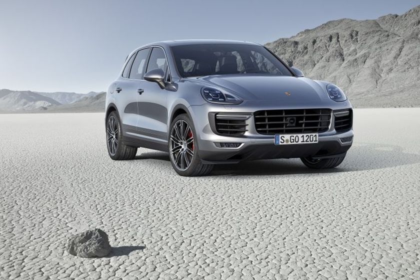 The Porsche Cayenne Turbo SUV can hit a very impressive 176mph (283km/h). ― AFP pic