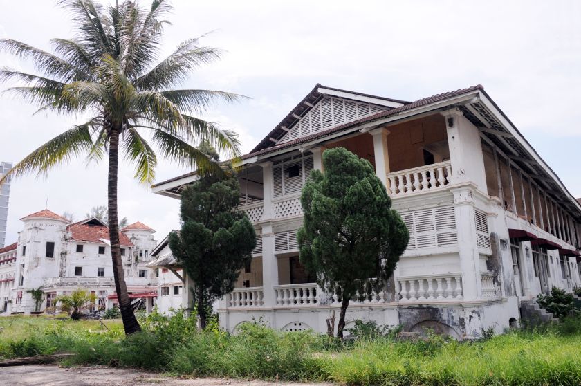 This building used to be Stamford Raffles' original single storey villa before it was burned down and rebuilt in early 1900s. ― Picture by K.E.Ooi