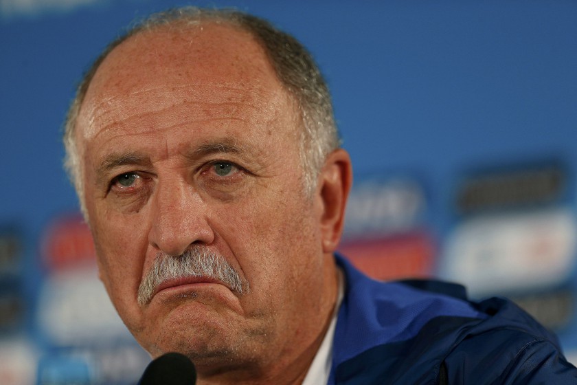 Brazilu00e2u20acu2122s national football team head coach Luiz Felipe Scolari attends a news conference at Mane Garrincha National stadium in Brasilia, July 11, 2014. u00e2u20acu201d Reuters pic