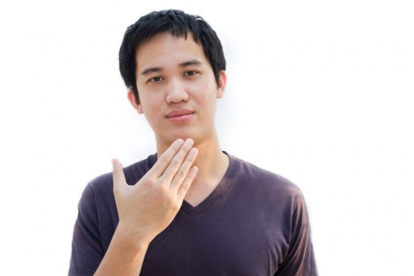 A very good word to know in sign language: Thank you. u00e2u20acu201d AFP Relaxnews pic