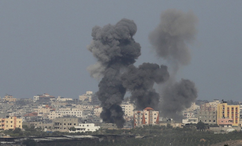 Smoke rises after an explosion in the northern Gaza Strip July 13, 2014. u00e2u20acu201du00c2u00a0Reuters pic