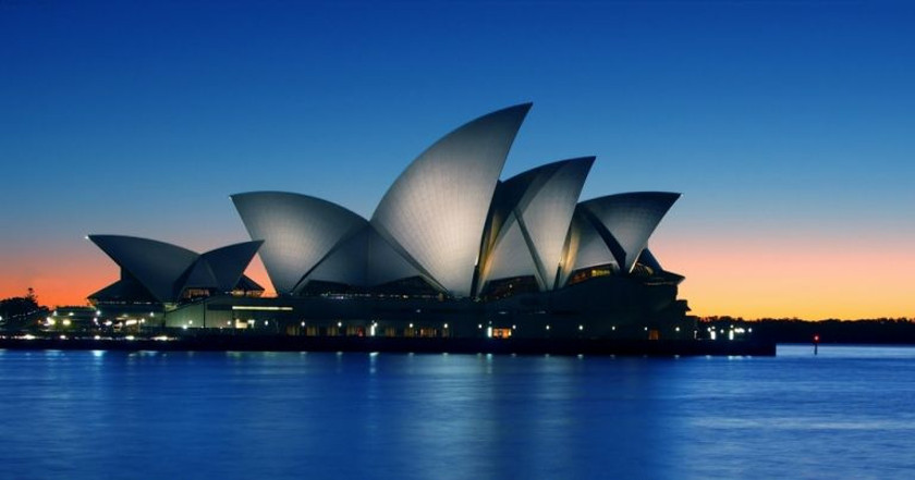 The Sydney Opera House seen at dusk. u00e2u20acu201d AFP pic