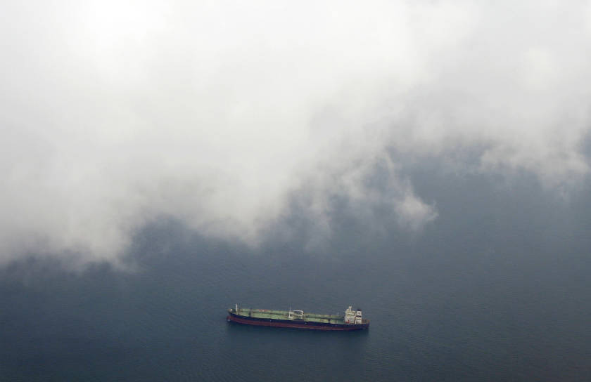 A tanker travels through the Singapore Strait July 7, 2014. Since April, at least six fuel tankers have been hijacked and drained in the Malacca Strait or nearby waters of the South China Sea, according to the International Maritime Bureau (IMB). u00e2u20acu201d Reut