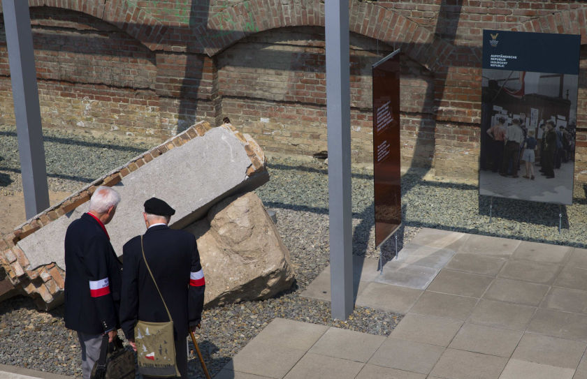 Veterans of the Warsaw Uprising attend July 29, 2014, the opening of an exhibition in Berlin about the uprising of the Polish resistance against Nazi occupiers during World War II. u00e2u20acu201d Reuters picn