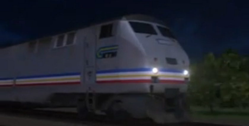 The cargo train was bound for Chemor, Perak from Padang Jawa but derailed at KM386 between Bank Negara and Kuala Lumpur. u00e2u20acu201d Reuters pic