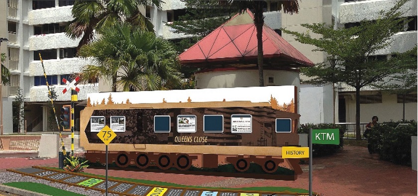 The Queenu00e2u20acu2122s Close Heritage Corner, one of the heritage corners at six void decks that are scheduled to be completed by next year. Artistu00e2u20acu2122s impression: MyCommunity. u00e2u20acu201d Today pic