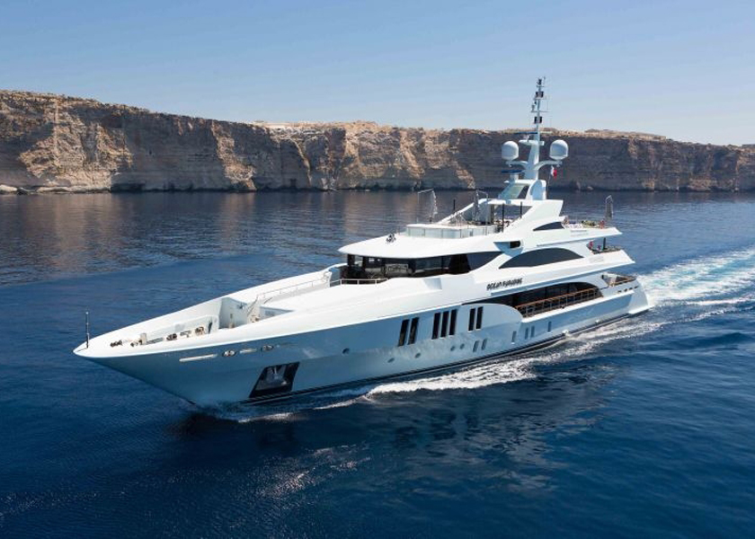 The Benetti Ocean Paradise is the largest yacht at the festival, Aug 31, 2014. u00e2u20acu201d AFP pic