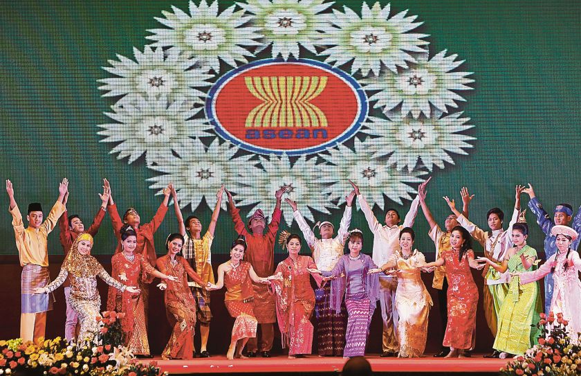 Dancers perform during the opening ceremony of the Asean foreign ministers’ meeting at the Myanmar International Convention Centre in Naypyitaw on August 8. The successful realisation of an Asean community depends on a cohesive Asean civil society that concerns itself with issues across the region. — Reuters pic
