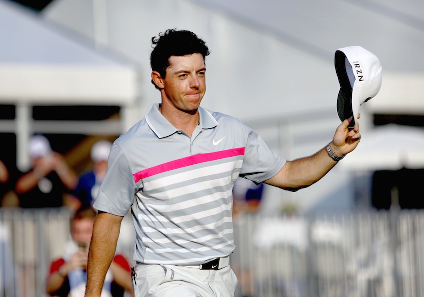 Rory McIlroy salutes the crowd following the final round of the WGC-Bridgestone Invitational golf tournament at Firestone Country Club - South Course.u00c2u00a0u00e2u20acu201d Reuters pic