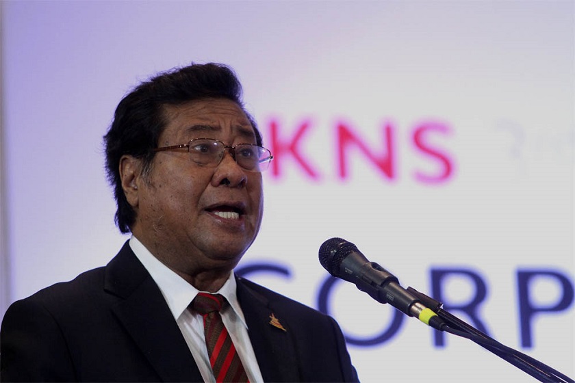Selangor mentri besar Tan Sri Khalid Ibrahim gives a speech during the PKNS 3rd Annual International Integrity Conference at the SACC in Shah Alam, August 19, 2014. u00e2u20acu201d Picture by Yusof Mat Isa